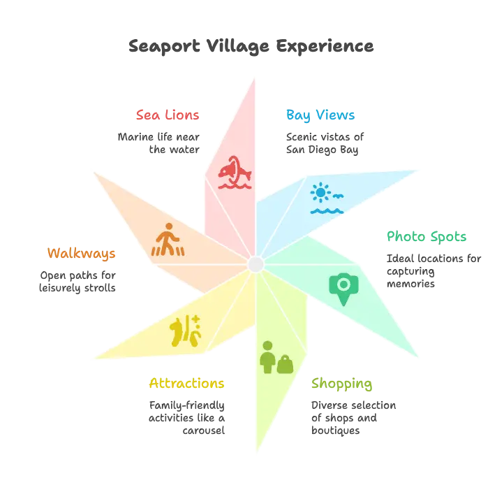 Here’s what you can expect when visiting Seaport Village