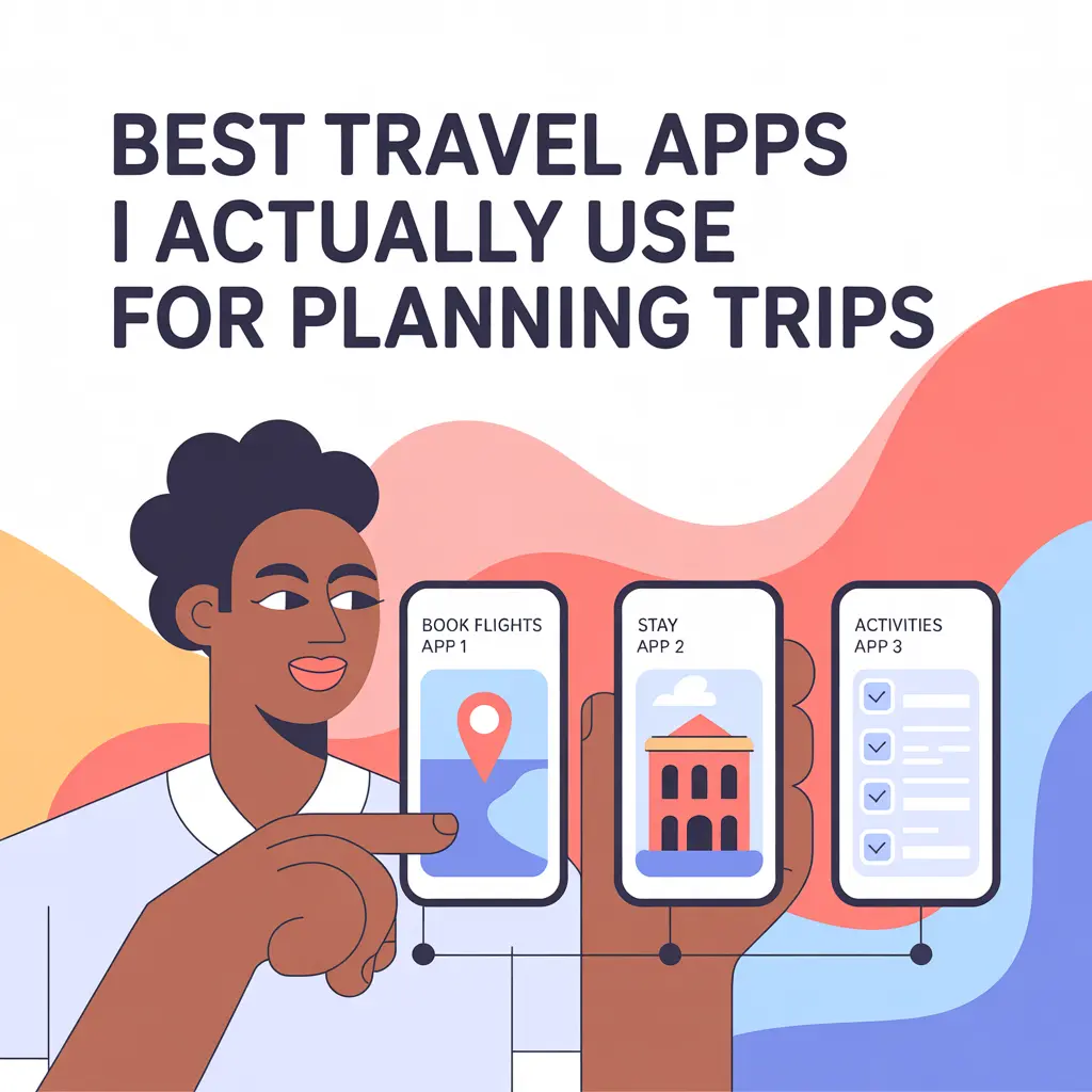 Best Travel Apps I Actually Use for Planning Trips