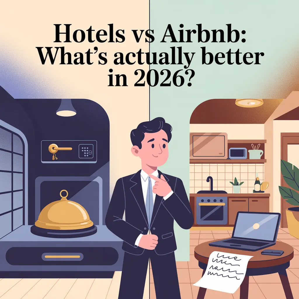 Hotels vs Airbnb: What’s Actually Better in 2026?
